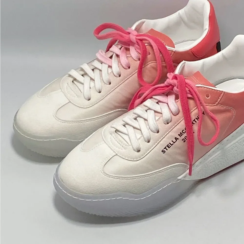 Stella McCartney gradient lace-up sneakers size 37